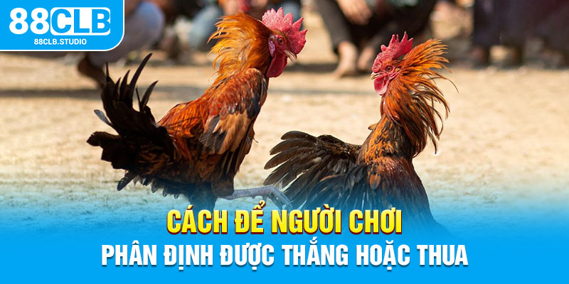 Cách để người chơi phân định được thắng hoặc thua